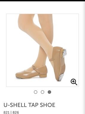 Revolution Mary Jane Dance Tap Kids Shoes in Nude Tan style 826